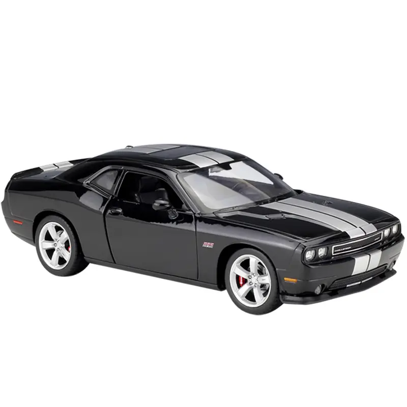 WELLY 1:24チャレンジャーSRT2012アロイスポーツカーモデルダイキャストメタルレーシングマッスルカーモデル車両コレクションキッズギフト