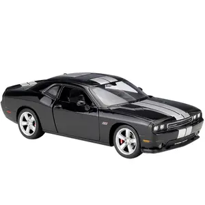 WELLY 1:24 Challenger SRT 2012 Alloy Sports Car Model Diecast Metal Racing Muscle Car Model Vehicles Collection Kids Gifts
