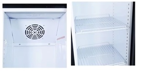 Réfrigérateur commercial SC105L à porte vitrée mince, 105L, pour boissons, avec serrure et clé - Product Image 6