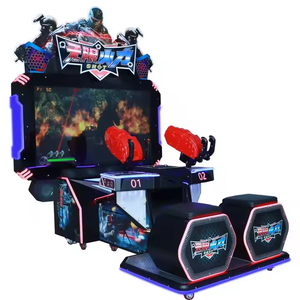 Juegos de disparos para parques infantiles, equipos de entretenimiento con monedas, simulador de tiro para interiores en inglés. - Product Image 6