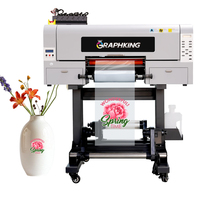 Graphking A3 imprimante Dtf UV transfert de tasse machine d'impression avec plastifieuse imprimante DTF UV 2 en 1 pour décalcomanies