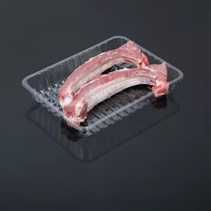 Disposable PET Heat Sealing FOOD TRAY MAP Vacuum Forming Plastic Meat Tray