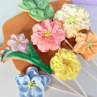 Boîte cadeau de biscuits en forme de fleur, doux et collants, pour le Festival des Déesses, cadeau créatif, produits décoratifs comestibles, vente en gros d'usine