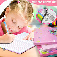 Diario Secreto de Unicornio con Candado, Cuaderno A5 para Niñas, Regalos de Cumpleaños