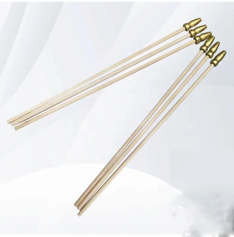 Handa Tùy Chỉnh Mini Vàng Top Nhựa Tay Vẫy Tay Stick Cờ Lụa Màn Hình In Tay Cờ