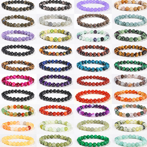 Wholesale Price 8mm Natural Quartz Amethyst Beads <strong>Healing</strong> Bracelets Jewelry Bead Gemstone <strong>Crystal</strong> Bracelet - Product Image 3