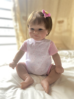 Fábrica personalizada 3D piel pintada Reborn muñecas silicona recién nacido bebé niña juguete suave