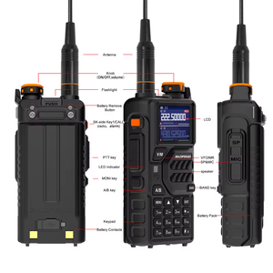 Baofeng BF-K5PLUS <span class=keywords><strong>Interphone</strong></span> <span class=keywords><strong>2</strong></span> cách phát thanh 10W Long Range UHF VHF Talkie Walkie Baofeng UV-k5 cộng với wakie Talkie - Product Image 6