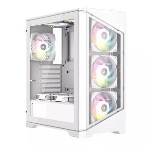 Ensemble PC de jeu complet personnalisé AM4 R5 5600/RX 580 8G avec carte mère DDR4 RGB/B450 pour la vente en gros de PC de bureau B450 pour la construction de configurations de jeu R5 5600 - Product Image 2