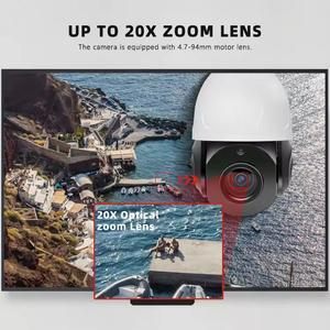 Ngoài trời <span class=keywords><strong>PoE</strong></span> IP <span class=keywords><strong>Camera</strong></span> 4K 8MP 360 độ an ninh mạng với hai chiều âm thanh tầm nhìn ban đêm âm thanh góc rộng videolink PTZ <span class=keywords><strong>P2P</strong></span> - Product Image 4