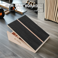 Planche d'étirement de veau en bois de haute qualité pour la salle de sport et le studio pour la pratique du yoga Pilates Reformers