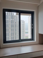 Fenêtres coulissantes horizontales en PVC de petite taille de la marque Superwu, avec moustiquaire en fibre de verre, design moderne, insonorisées, pour l'extérieur et le sous-sol, garantie de 5 ans