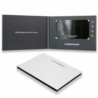 Brochure Vidéo/Invitations Brochure Vidéo LCD Carte de Vœux Vidéo Publicitaire pour Mariage 2,4 "/ 4,5 "/ 5 "/ 7 "/ 10,1 "