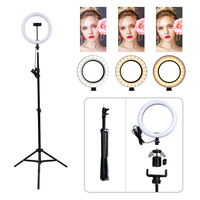 Anneau Lumineux LED Circulaire de 160 cm avec Fonction de Variation pour Maquillage, Soins de la Peau, Diffusions en Direct, Vlogs et Selfies