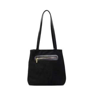 Bolso Bandolera Estilo Old Money con Cinta Estampada y Borlas, de Gran Capacidad, de Poliéster, para Dama - Product Image 3