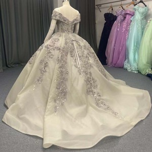 ชุดเดรสงาน Quinceanera สีเงินโรแมนติก Lsany289 ประดับด้วยลูกปัดลายดอกไม้ 3 มิติ กระโปรงทรงบอลกาวน์ ผ้าทูลสีรุ้ง สำหรับงานพิธีแต่งงานอย่างเป็นทางการ Jancember - Product Image 4