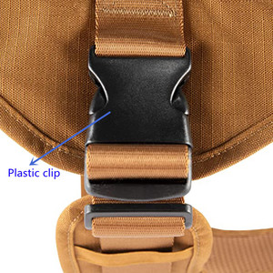 Arnés Ajustable para <span class=keywords><strong>Perro</strong></span> con Acolchado de Nailon y Cintas, Malla Transpirable Resistente, para Entrenamiento, Correr y Caminar - Product Image 4