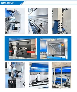 Trung Quốc Chất Lượng Tốt Wc67k 4 + 1 6 + 1 Trục Thủy Lực CNC Phanh Báo Chí Song Song Uốn Máy - Product Image 5