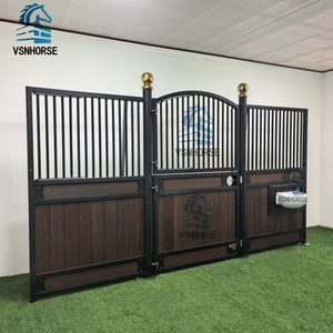 Tikar karet staples kuda portabel, 12 kaki sementara bambu galvanis baja prefabrikasi tikar karet garansi <span class=keywords><strong>3</strong></span> tahun - Product Image 5