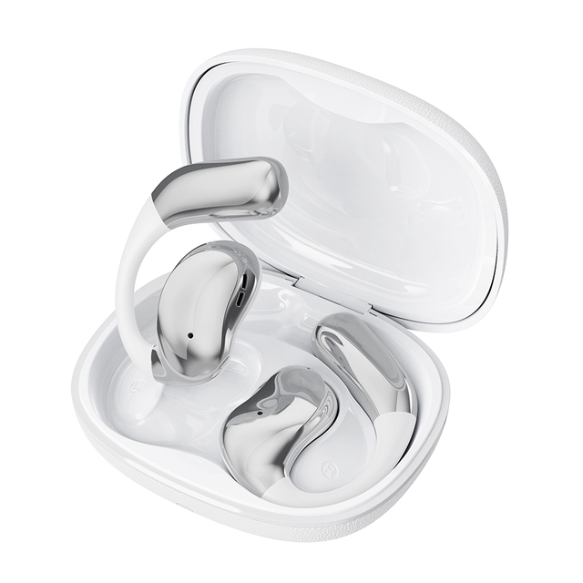 Wireless Earhook Headset V5.4 YJ33 Open-Ear Headphone with Touch Screen Charging Box High-Resolution Waterproof Earphone Gifts