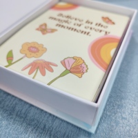 Carton et papier d'art imprimés personnalisés en gros jouant à l'impression offset de cartes de voeux de jeu