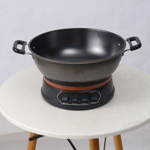 <b>Electric</b> Frying <b>Pan</b> 3L Multi Functional <b>Electric</b> Hot Pot With Steamer Function Round Shape Single Layer Design - Product Image 1