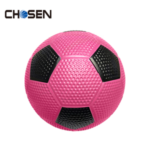 Balón de Fútbol de Goma Promocional de Fábrica, Tamaño 5, Superficie Tipo <span class=keywords><strong>Golf</strong></span> - Product Image 3