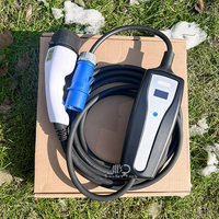 Home Wallbox Tesla Mobile AC EV Câble de chargeur rapide portable 7kw 11kw 22kw 32a 16a Type 2 1 avec fiches optionnelles