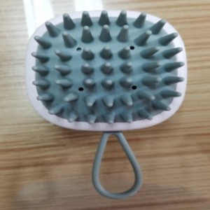 Cepillo de masaje para el cuero cabelludo, herramienta de masaje de plástico para el cuidado del cabello - Product Image 1