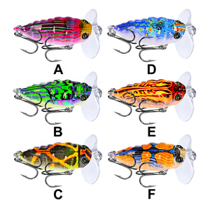 Appât artificiel en plastique de 4cm pour la pêche en surface, <span class=keywords><strong>leurre</strong></span> flottant pour attraper des insectes - Product Image 4