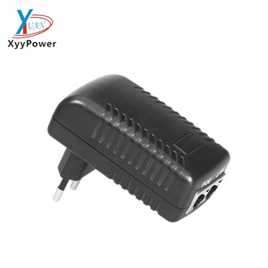 220V Phích Cắm Tường Ethernet Rj45 Injector 56V 24V 12V Powerline Dc Trên 48V 0.5A Poe Power Adapter - Product Image 2