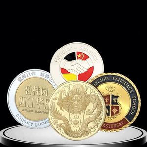 Monedas de Metal Bañadas en Oro y Plata, Monedas Conmemorativas Coleccionables en 3D con Relieve Personalizado - Product Image 2