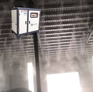 Allevamento di pollame nebbia a spruzzo ad alta pressione di acqua nebbia sistema di nebulizzazione - Product Image 3