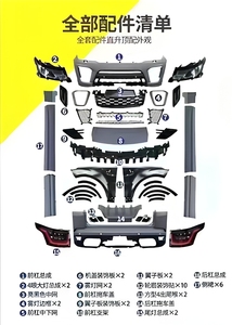 Nuevo Kit de Carrocería para Auto, Parachoques Delantero y Trasero, Faros LED, Kit de Conversión para <span class=keywords><strong>Land</strong></span> <span class=keywords><strong>Rover</strong></span> <span class=keywords><strong>Range</strong></span> <span class=keywords><strong>Rover</strong></span> <span class=keywords><strong>Sport</strong></span> <span class=keywords><strong>SVR</strong></span> - Product Image 2