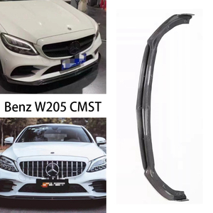 ลิ้นหน้าคาร์บอนไฟเบอร์ทรง CMST สำหรับรถเบนซ์ C-Class W205 4 ประตู ปี 2015-2021 - Product Image 2