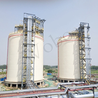 Réservoir de stockage cryogénique à fond plat de grande capacité EPC pour le gaz naturel liquéfié (GNL)