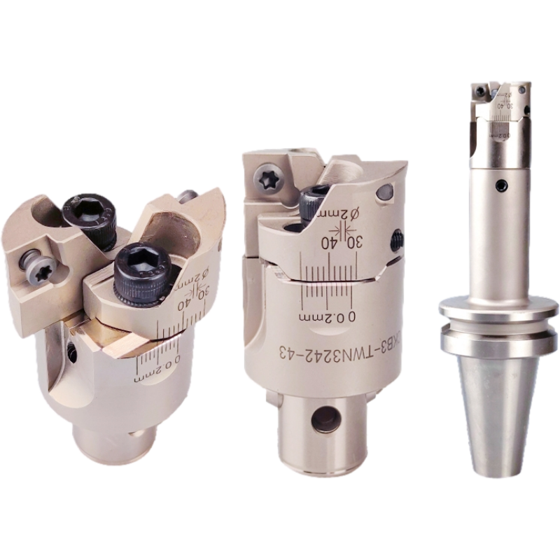 Double-edged rough boring tool TWN boring head CKB1 2 3 4 5 6 TWN3242 4154 5372 6890 89120 Adjustable CNC small deep hole