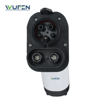 Adaptateur EV WUFEN CCS Combo 1, Prise CCS1 1000V 80A-250A, Connecteur de Charge DC, Nouveau, Certifié IP54, FCC CE pour