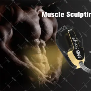 OEM yeni Rf Ems masaj vücut zayıflama makinesi 2 kolları Ems kas bina vücut şekillendirme için Fitness