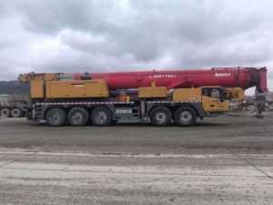 Grúa sobre Camión SAN Usada 2024 de 200t STC2200/STC800E5/STC550T5/STC250H con Motor, Caja de Cambios, Bomba Hidráulica y Rodamientos - Product Image 4