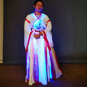 Tenue colorée de danseuse de boîte de nuit lumineuse à LED Costume de scène de crawler lumineux coloré - Product Image 4