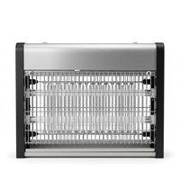 Lampe anti-moustiques électrique haute tension en alliage d'aluminium, piège à insectes avec zapper écologique, lampe UV à revêtement poudré