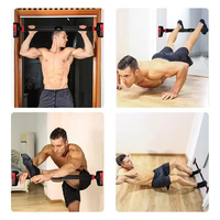 Barre de traction à usage domestique en gros Sécurité intérieure Bases antidérapantes renforcées Porte Barre de traction pour salle de sport Porte d'entrée