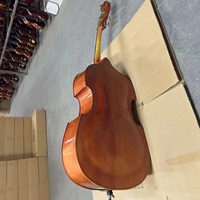 In Stock Laminated Wood Poly Wood Basswood Upright Double Bass 4/4 3/4 1/2 1/4 1/8