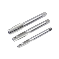 Tarauds de machine robustes en titane, à pointe spirale et cannelures droites M3 M4 M5 M6 M8 M10 M12