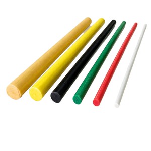Poteau en fibre de verre solide FRP GRP de 6,35 mm, 8 mm, 9,5 mm, 12,7 mm - Product Image 1