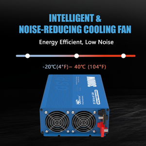 Convertisseur d'énergie à onde sinusoïdale pure GSP 24V 3000W DC vers AC pour voiture, camping-car, camion, usage industriel, domestique, extérieur, solaire, d'urgence - Product Image 2