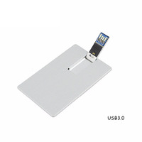 Memoria USB con Forma de Tarjeta, Personalizable con Logotipo, Pendrive, Memoria USB 2.0