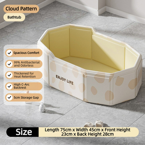 NOUVEAU 2026 YX HOT <span class=keywords><strong>Baignoire</strong></span> pliable en PVC pour enfants et bébés avec accessoires - Product Image 1