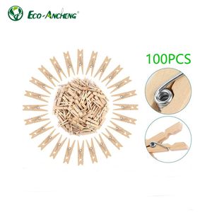 Petites pinces <span class=keywords><strong>à</strong></span> <span class=keywords><strong>linge</strong></span> <span class=keywords><strong>en</strong></span> <span class=keywords><strong>bois</strong></span> naturelles personnalisées pour les photos - Product Image 3